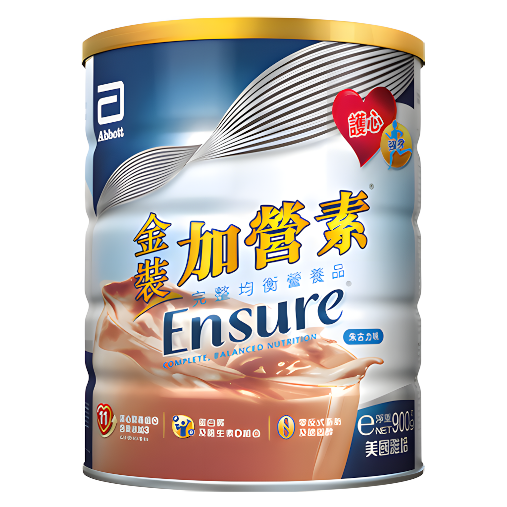 雅培(Abbott)金裝加營素®Ensure®粉裝朱古力味 900克罐裝