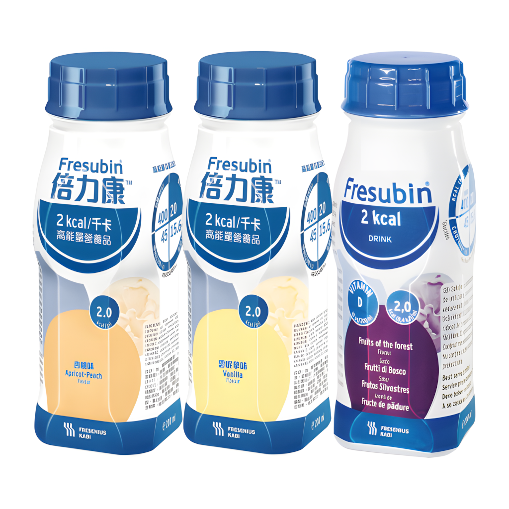 Fresubin®2KCal倍力康™2千卡高能量營養品雲呢拿味 (200毫升*4支裝)