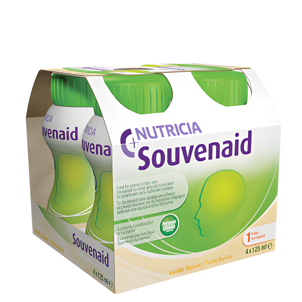 Nutricia Souvenaid® Vanilla Flavour (125ml*4 bottles pack)