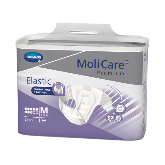 MoliCare® Premium Elastic Adult Diaper-Medium (8 drops)(26 pcs/pack)