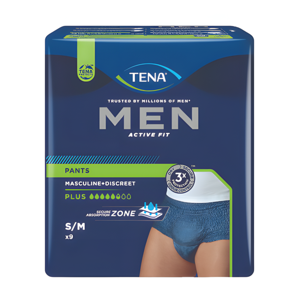 添寧®TENA®貼身活力褲男士專用中碼(9片裝)