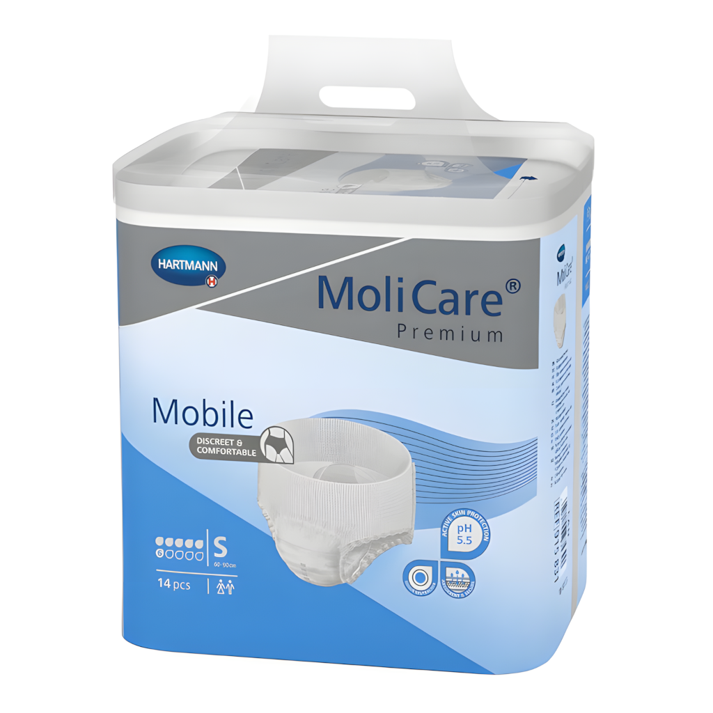 MoliCare® Premium Mobile Adult Pants (6 drops)-Small (14 pcs/pack)