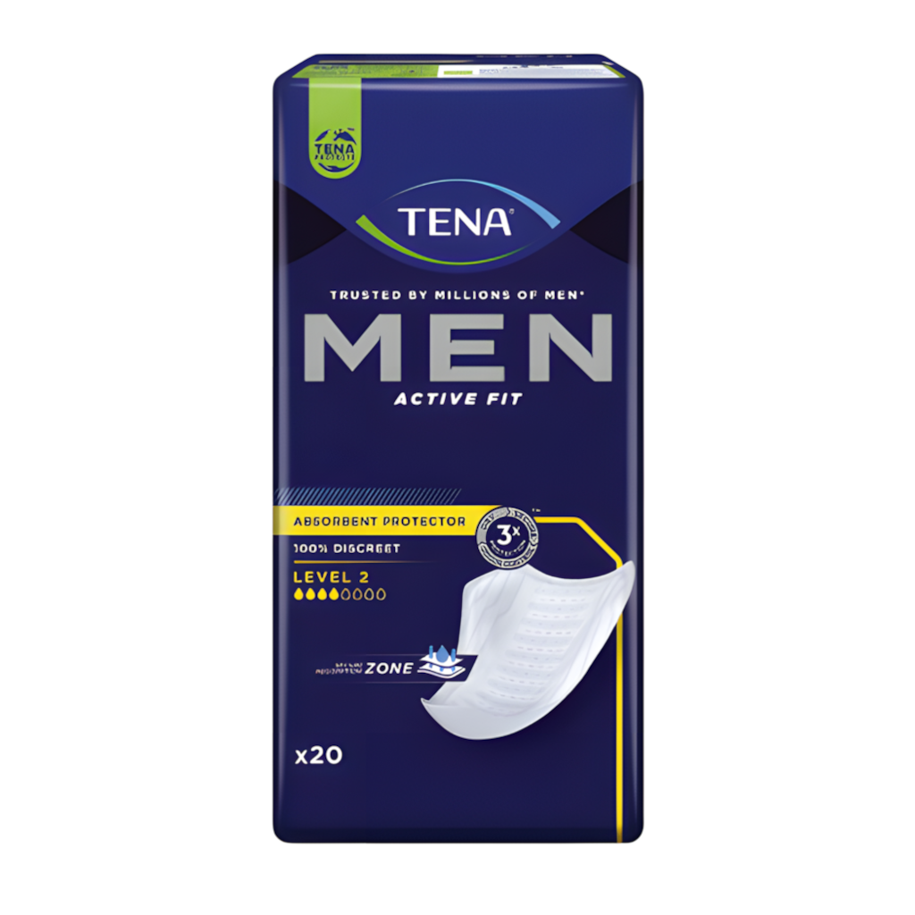 TENA® MEN Active Fit Absorbent Protector-Level 2 (20 pcs/pack)