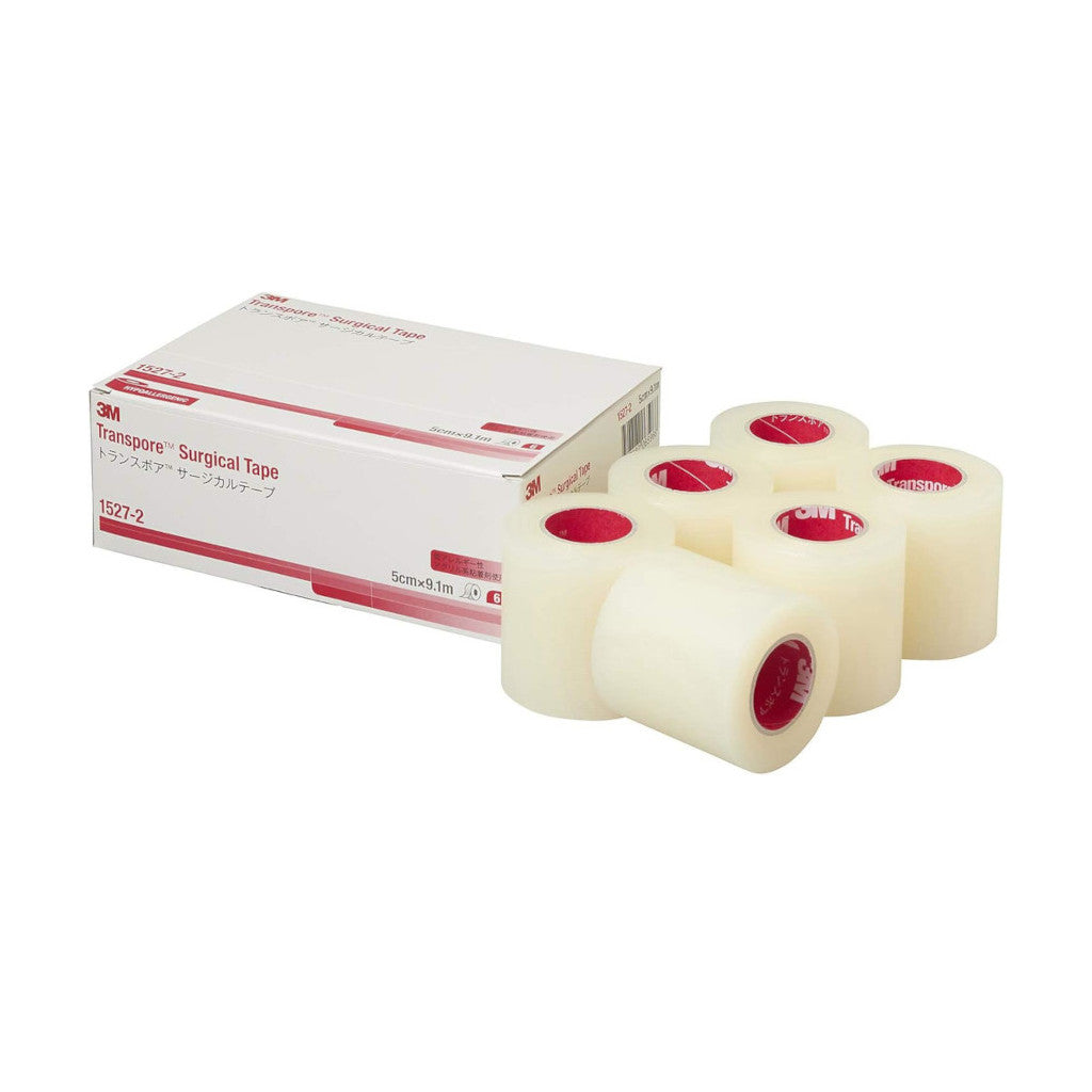 3M™ Transpore™ 2 Inches Doctor’s Tape 1527-2 (1 roll)