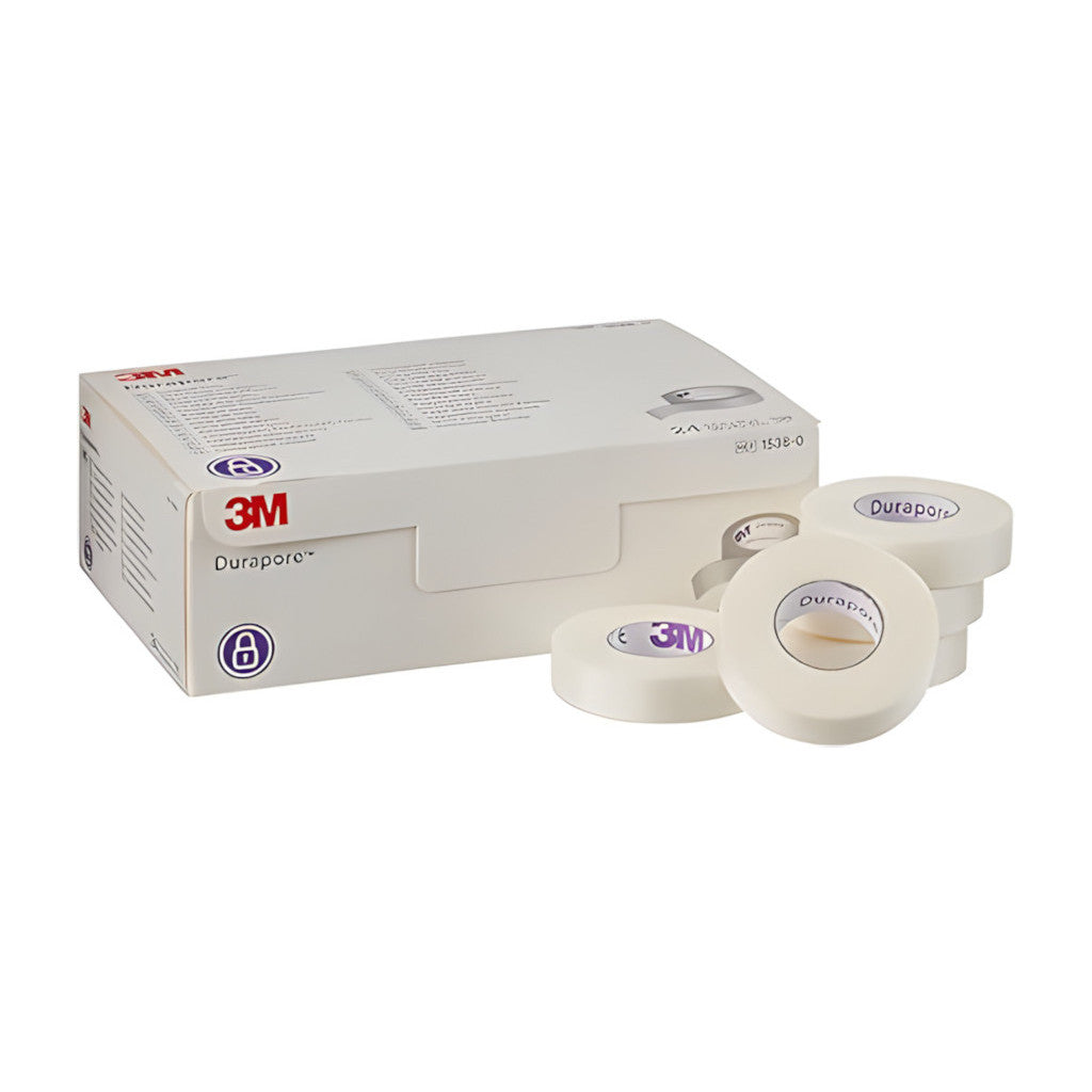 3M™ Durapore™ 0.5 Inch Doctor's Silk Tape 1538-0 (1 roll)