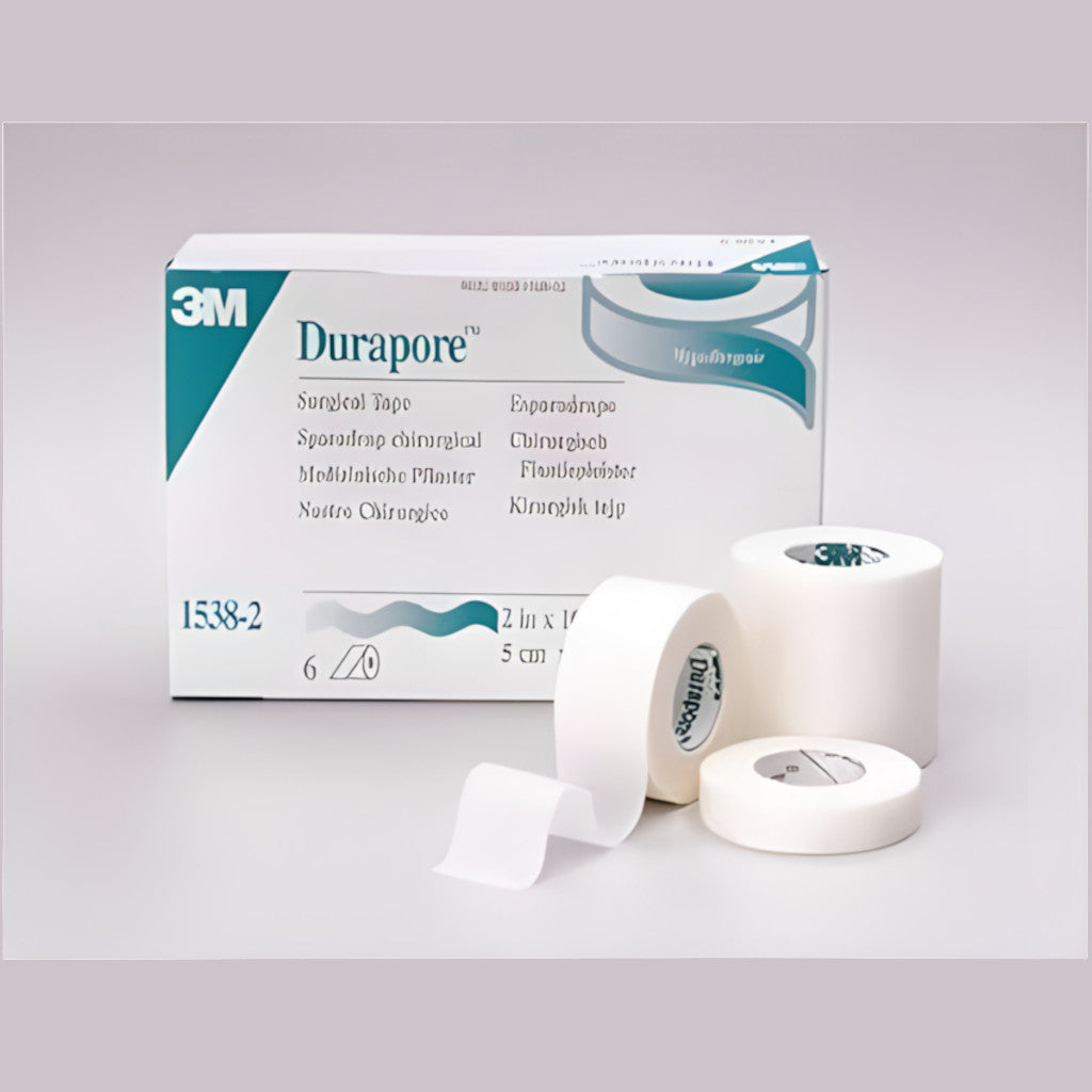 3M™ Durapore™ 0.5 Inch Doctor's Silk Tape 1538-0 (1 roll)