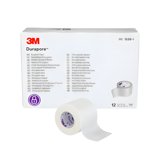 3M™ Durapore™ 1 Inch Doctor's Silk Tape 1538-1 (1 roll)