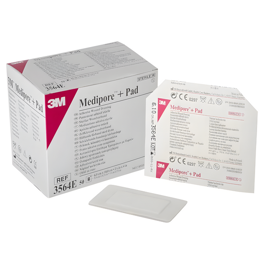 3M™ Medipore™ Soft Cloth Wound Dressing 6*10cm 3564E(1 picture)