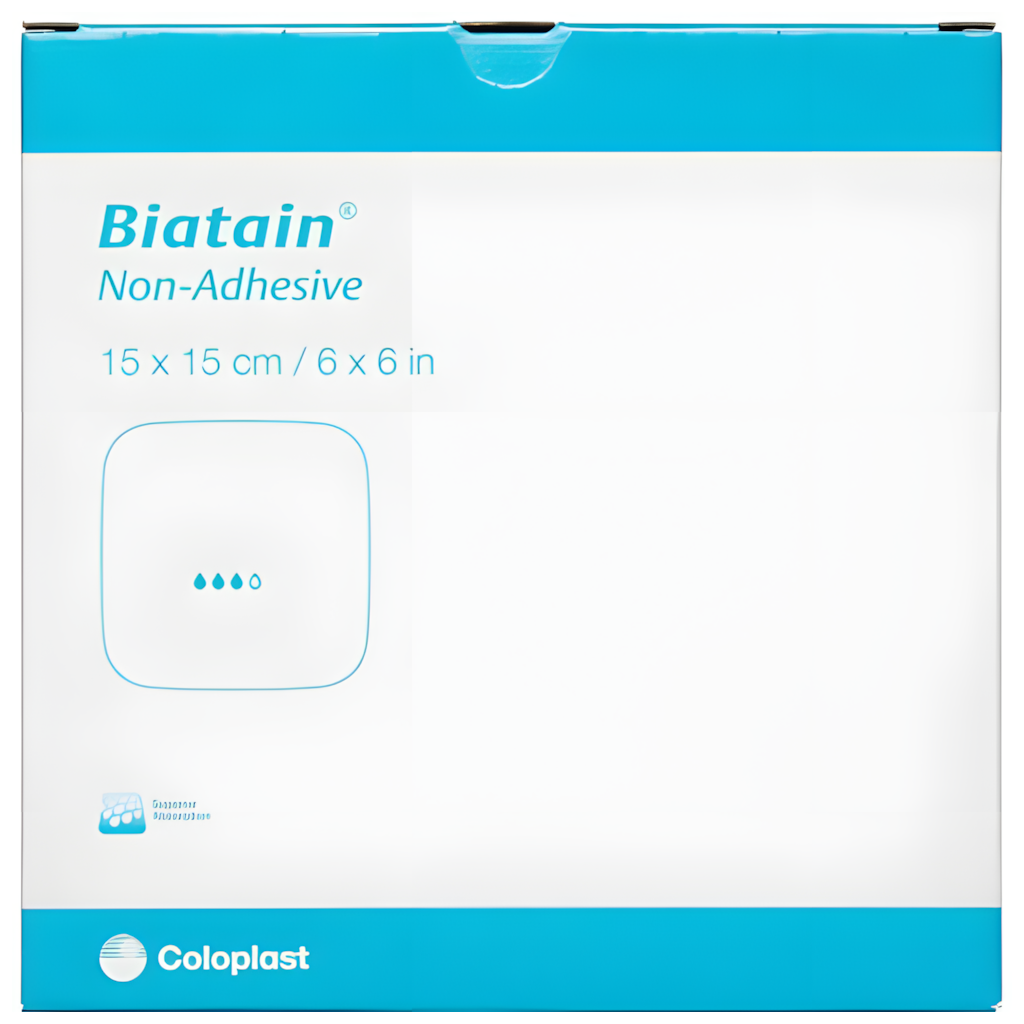 Biatain® non-adhesive foam dressing 10*10cm (3410) (1 pc)