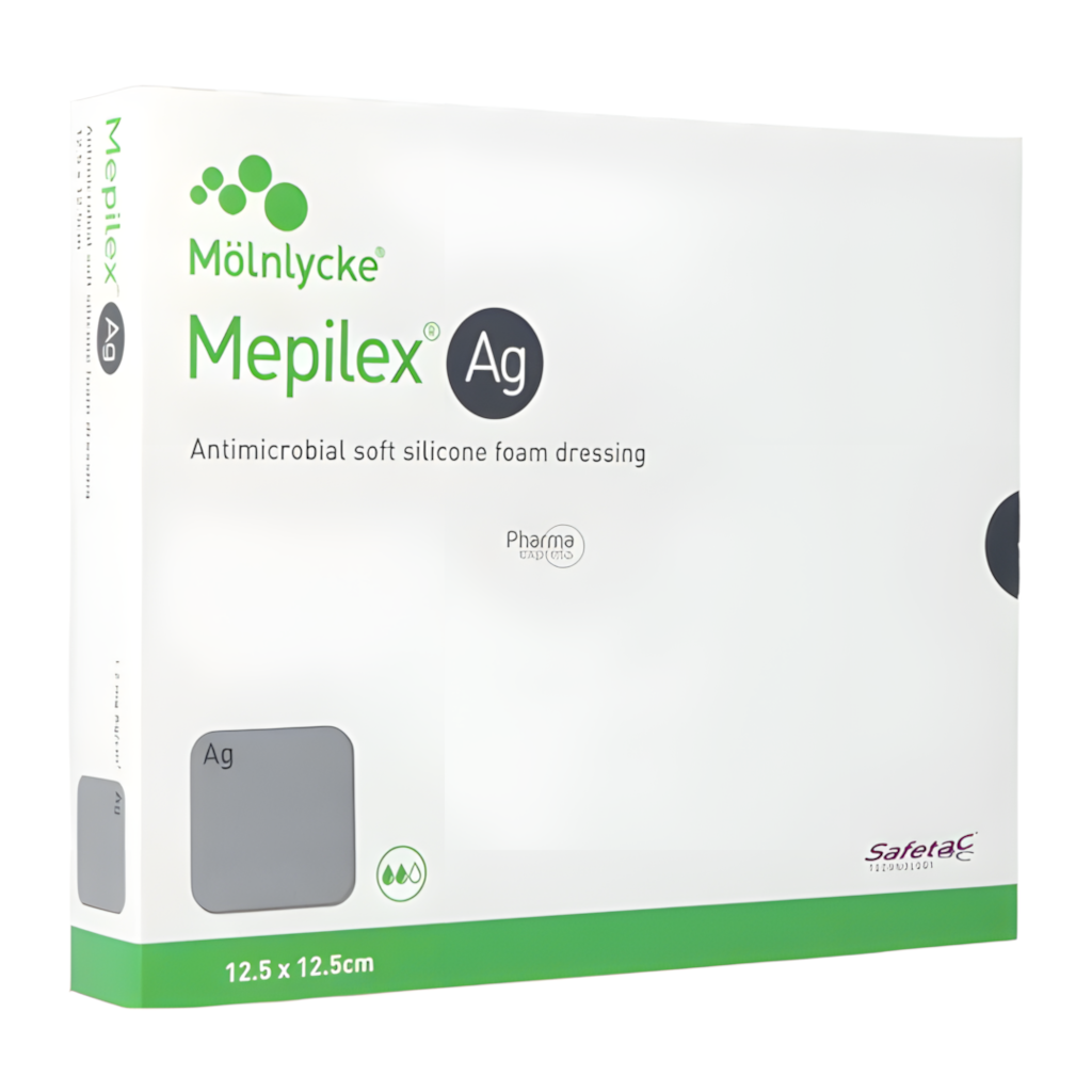 Mepilex® Ag wound dressing 12.5*12.5cm (1 pc)(287121)