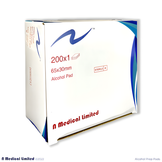 N Medical disinfectant alcohol pads (Gamma disinfection) 30*65mm (200 pieces)