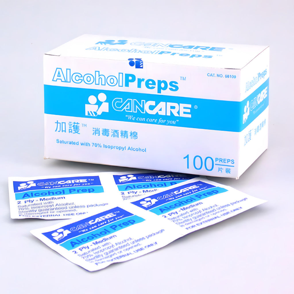 加護™CANCARE®消毒酒精棉片(100片裝)