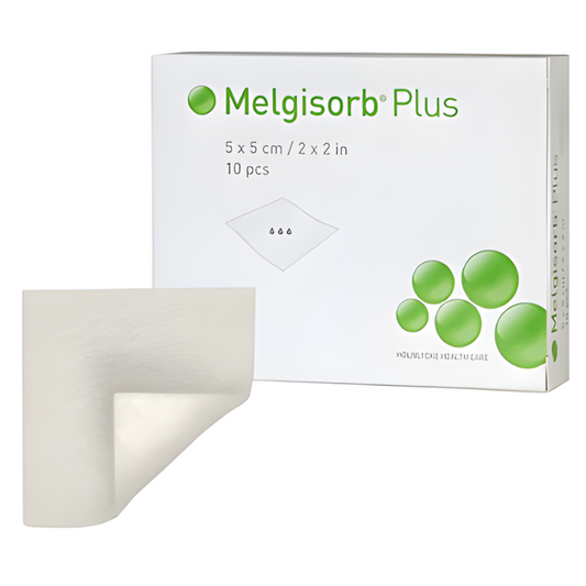 Melgisorb Plus高效鈣鈉海藻酸鹽纖維敷料 5x5cm