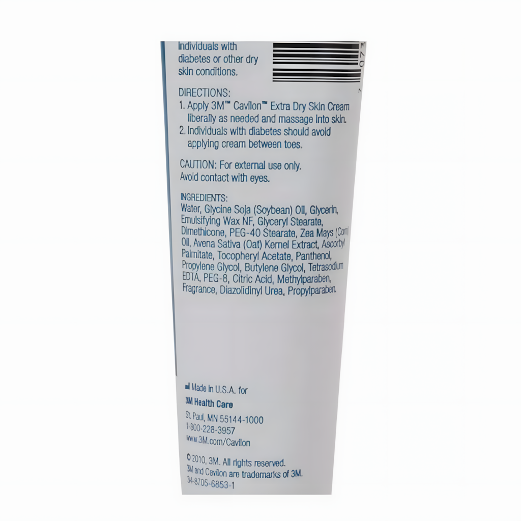 3M™Cavilon™ Extra Dry Skin Cream 118ml(3386)